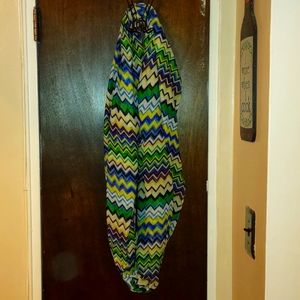 Large wrap around neck scarf